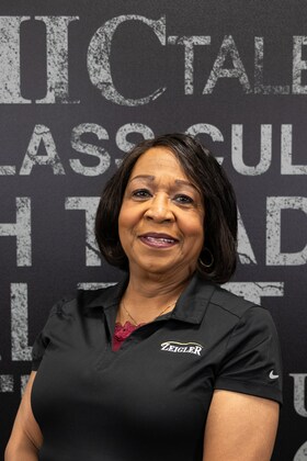 Staff member Elaine Bradley from 2711e499f1c9