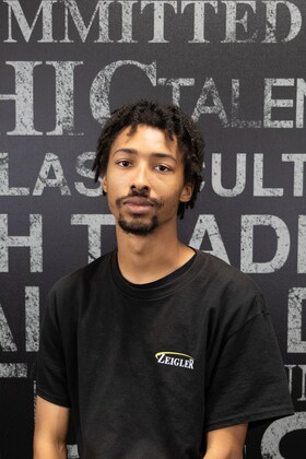 Staff member Tyrek Edwards from 50ee3c670976