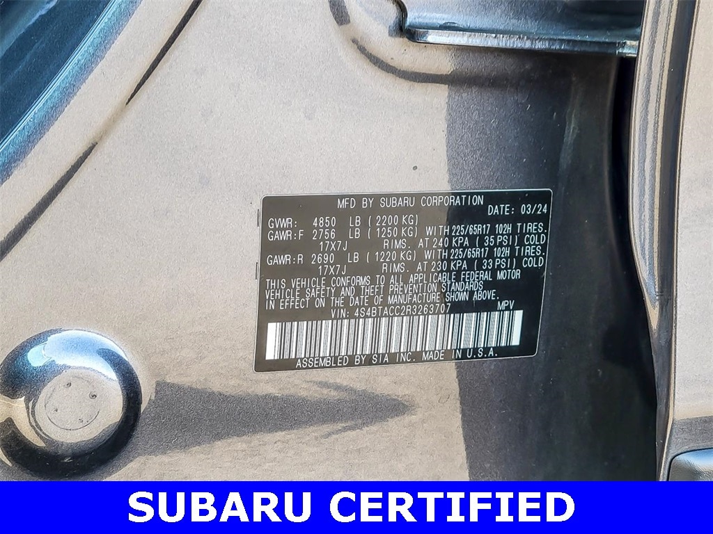 2024 SUBARU OUTBACK - Image 32