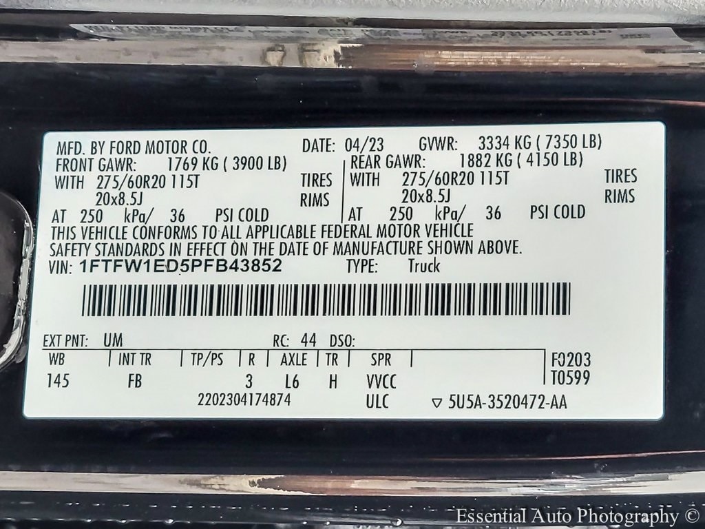 2023 FORD F-150 - Image 33