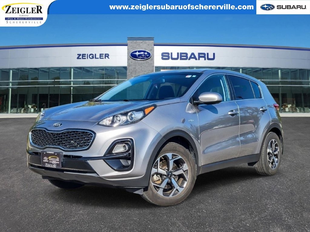 Used 2021 Kia Sportage LX with VIN KNDPMCAC6M7943777 for sale in Crown Point, IN