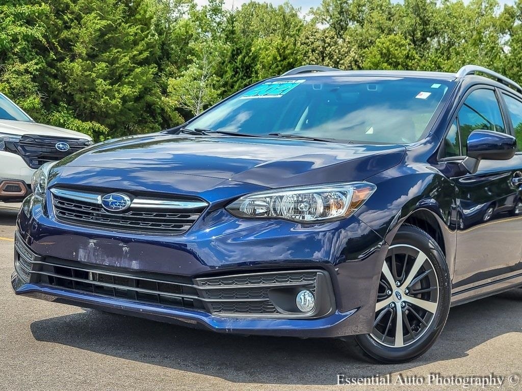 Used 2021 Subaru Impreza Premium with VIN 4S3GTAV69M3710088 for sale in Crown Point, IN