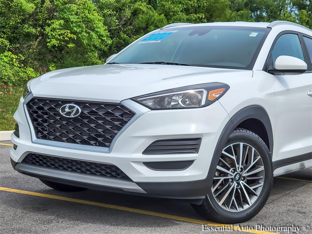 Used 2020 Hyundai Tucson SEL with VIN KM8J3CAL9LU114447 for sale in Crown Point, IN