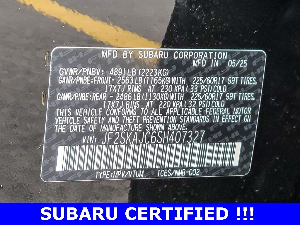 2025 SUBARU FORESTER - Image 38