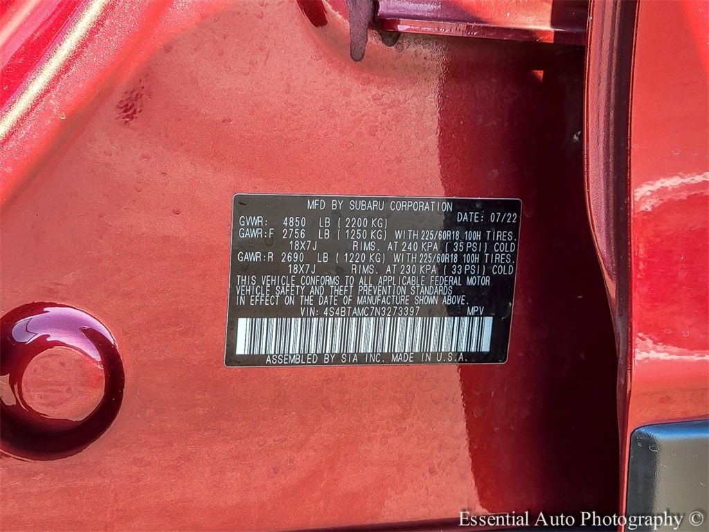 2022 SUBARU OUTBACK - Image 36