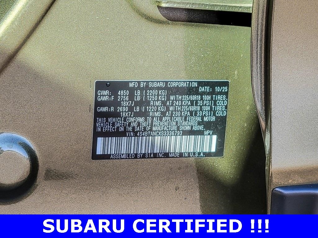 2025 SUBARU OUTBACK - Image 36
