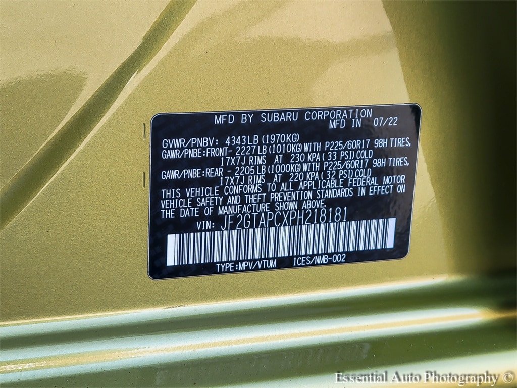 2023 SUBARU CROSSTREK - Image 33