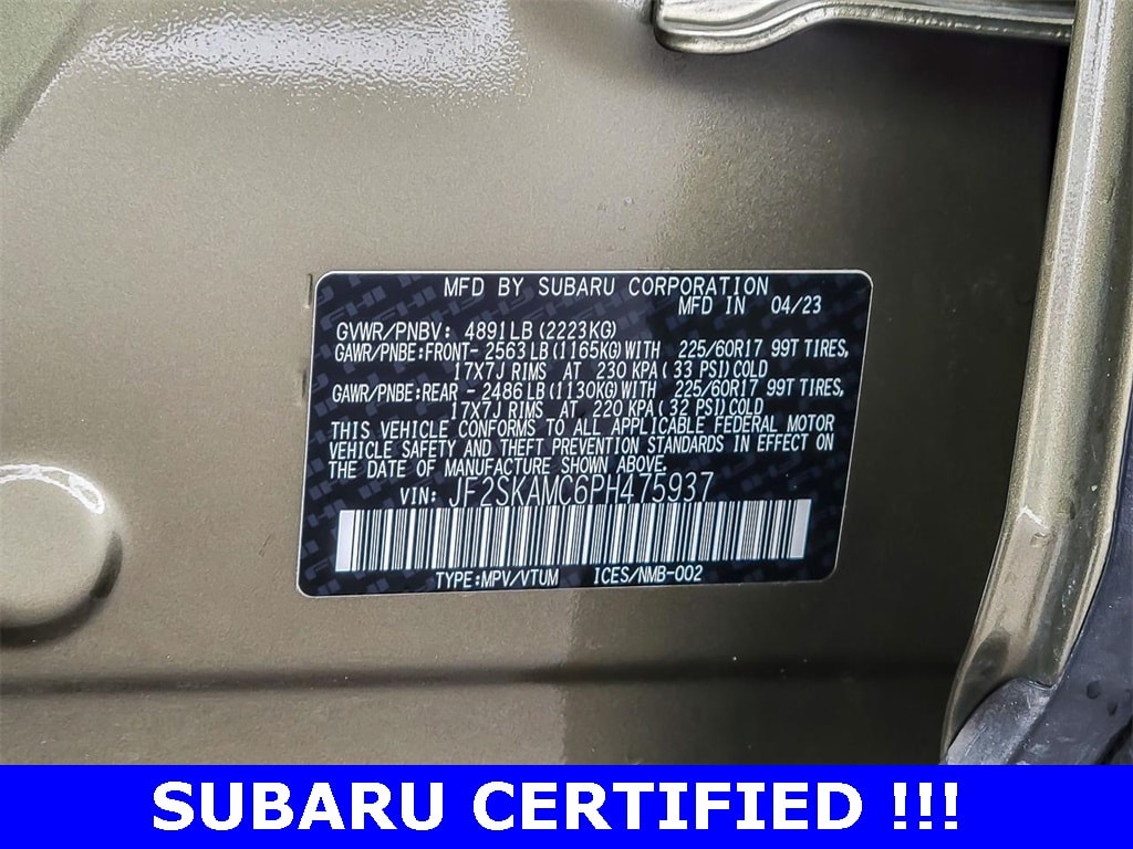 2023 SUBARU FORESTER - Image 37