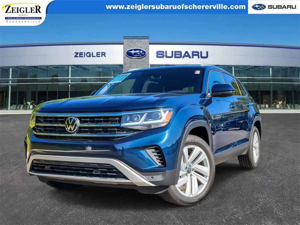 Used 2021 Volkswagen Atlas Cross Sport 3.6L V6 SE w/Technology 4MOTION SUV