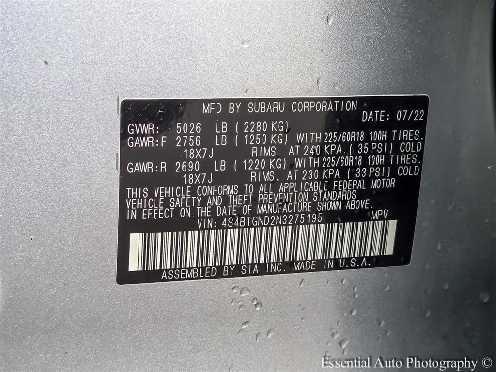 2022 SUBARU OUTBACK - Image 37