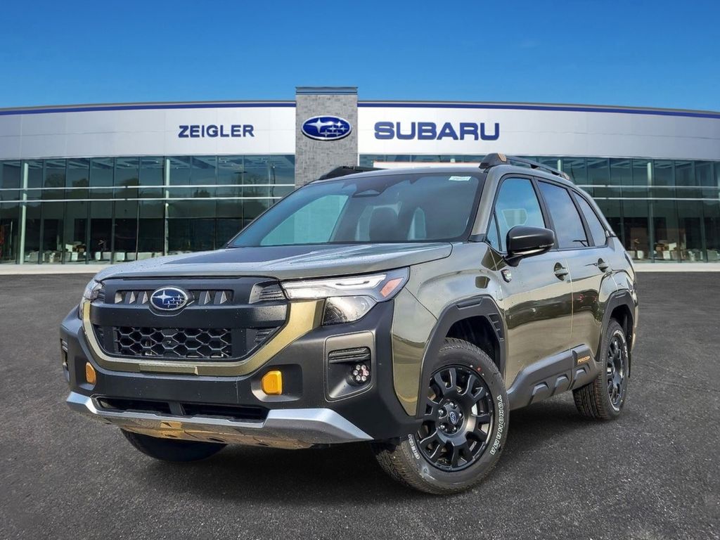 Autumn Green 2026 Subaru Forester Wilderness Crossover AWD SUV / Crossover All-Wheel Drive Continuously Variable Transmission