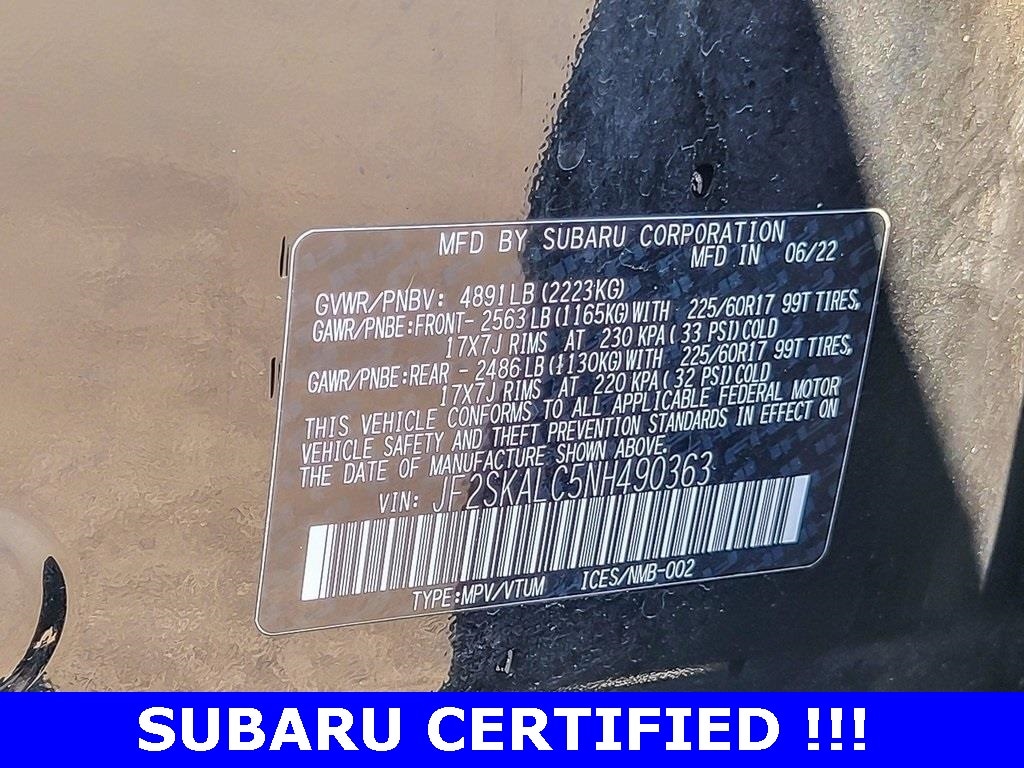 2022 SUBARU FORESTER - Image 35