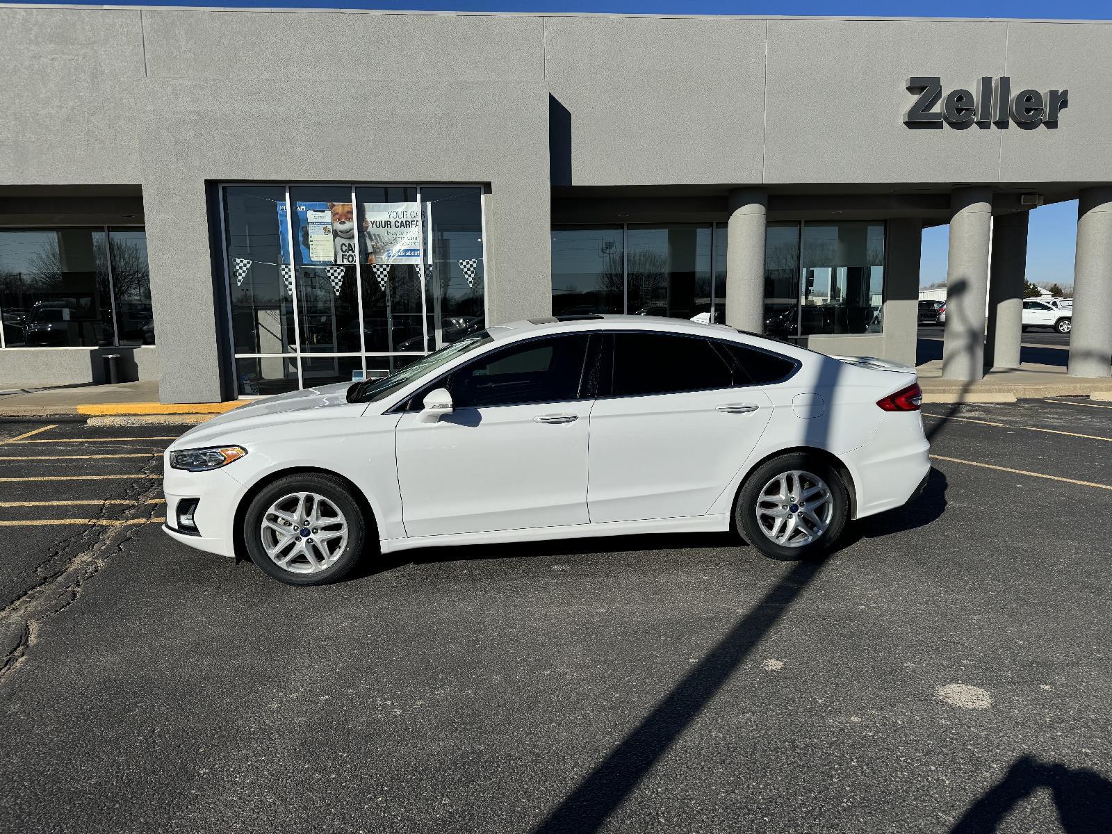 Used 2019 Ford Fusion Titanium with VIN 3FA6P0K97KR252712 for sale in Arkansas City, KS