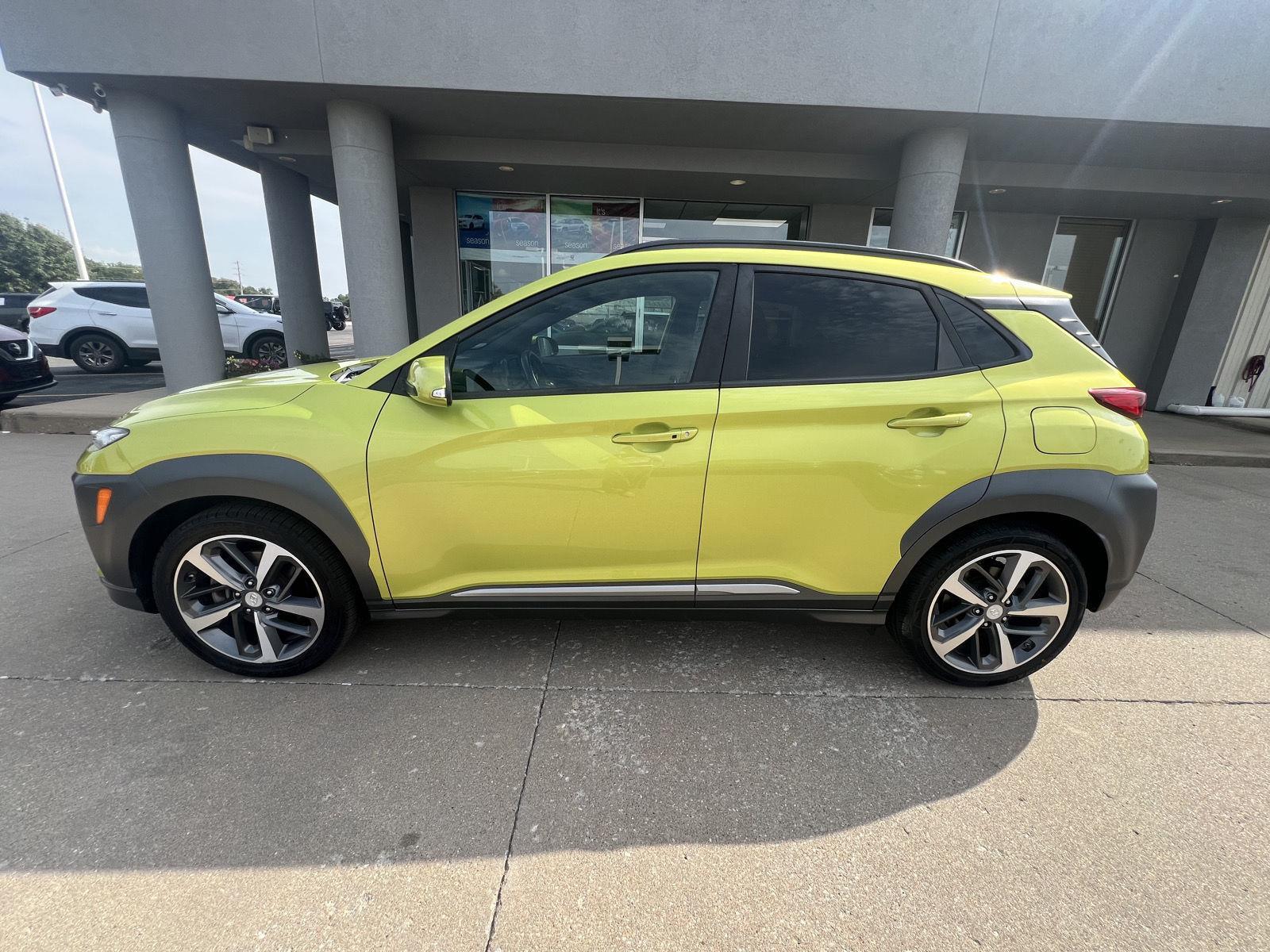Used 2019 Hyundai Kona Ultimate with VIN KM8K53A52KU377040 for sale in Arkansas City, KS