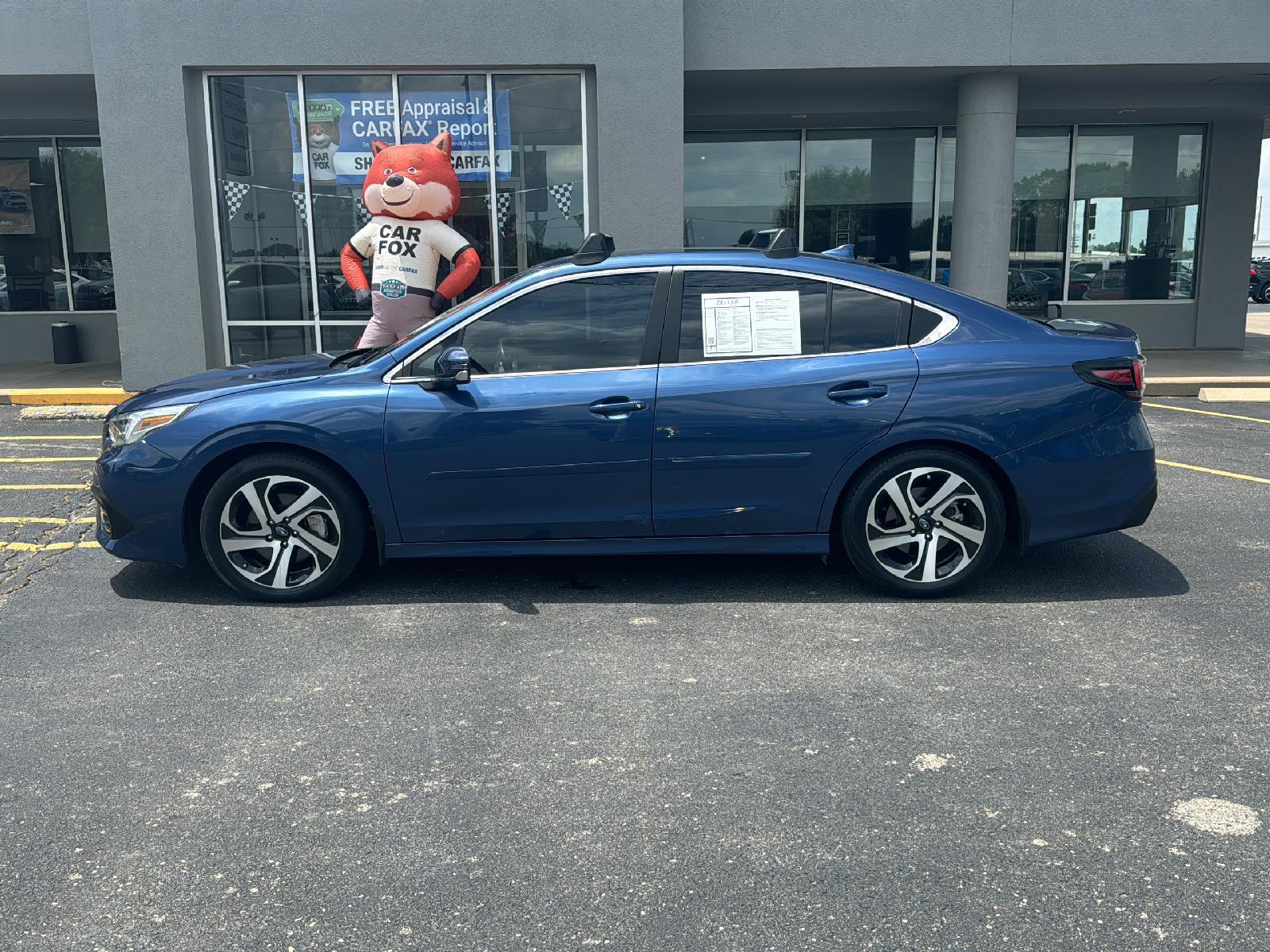 Used 2022 Subaru Legacy Limited with VIN 4S3BWAM67N3004113 for sale in Arkansas City, KS