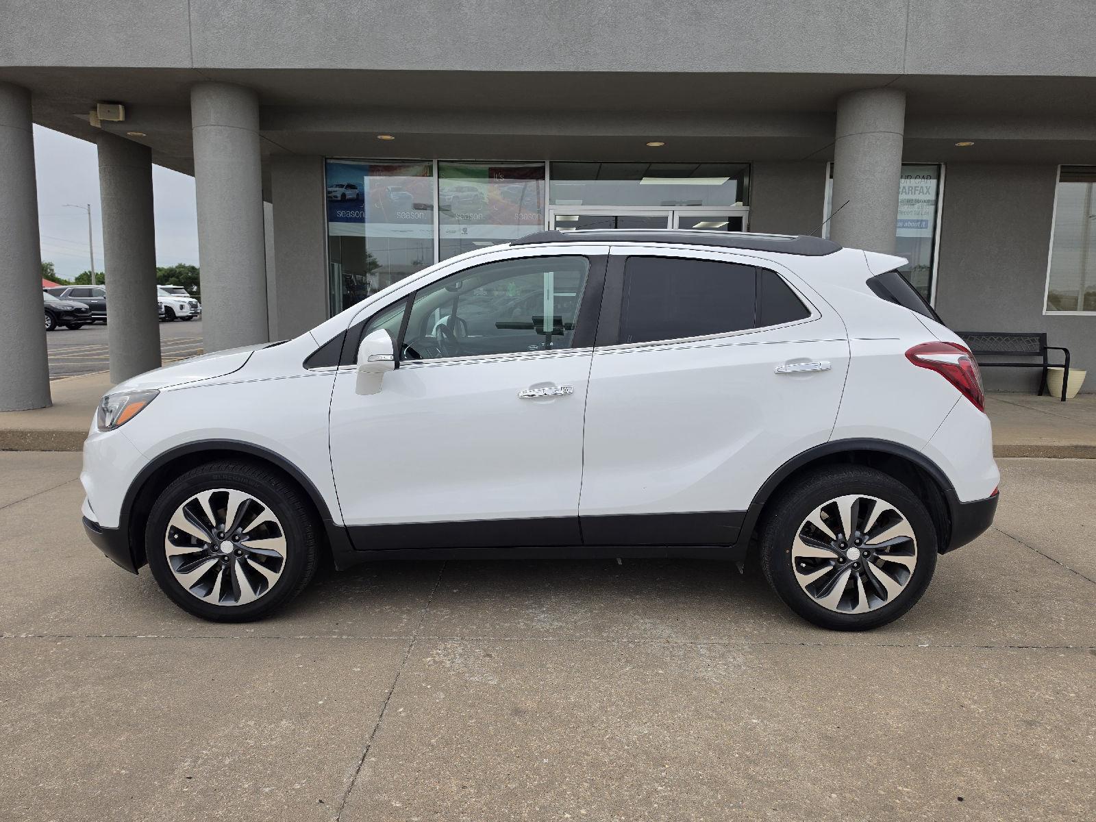 Used 2019 Buick Encore Essence with VIN KL4CJCSM9KB772221 for sale in Arkansas City, KS