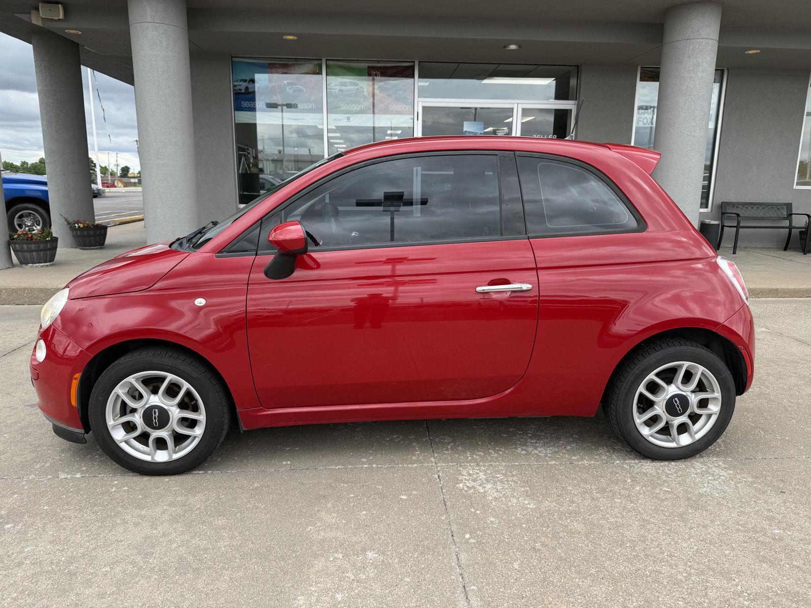 Used 2015 FIAT 500 Pop with VIN 3C3CFFARXFT570762 for sale in Arkansas City, KS