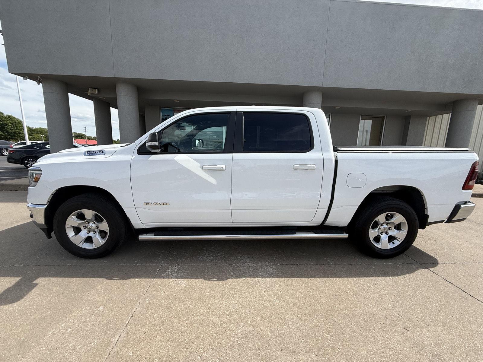 Used 2021 RAM Ram 1500 Pickup Big Horn/Lone Star with VIN 1C6RRFFG8MN645368 for sale in Arkansas City, KS