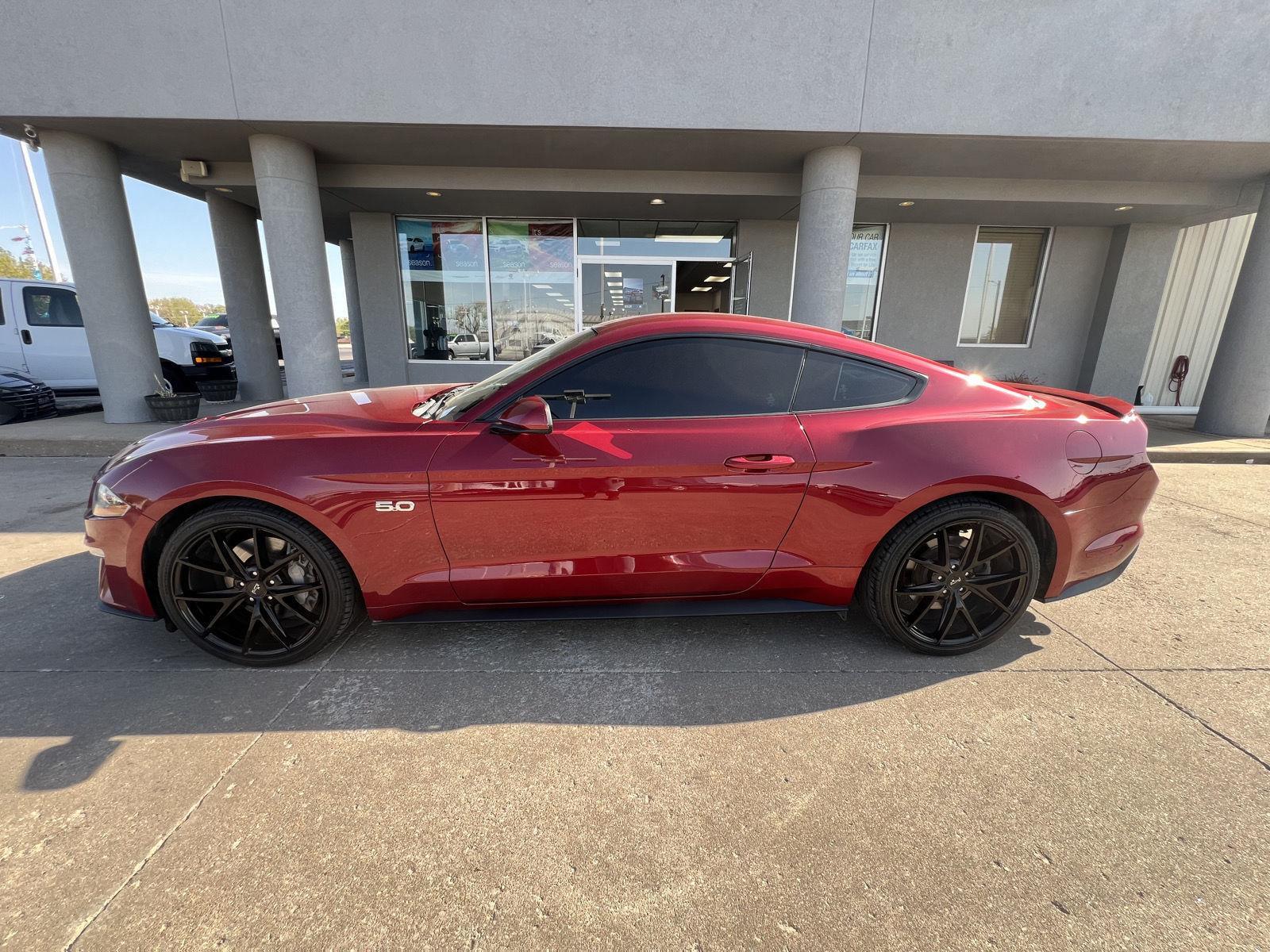 Used 2019 Ford Mustang GT with VIN 1FA6P8CF7K5193912 for sale in Arkansas City, KS