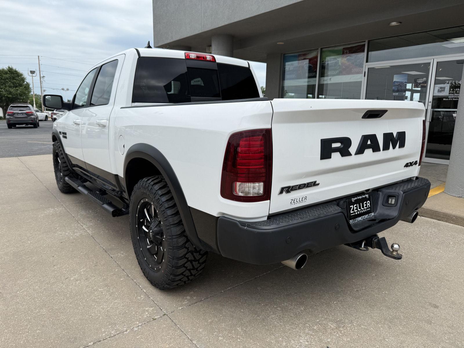 Used 2018 RAM Ram 1500 Pickup Rebel with VIN 1C6RR7YT2JS121890 for sale in Arkansas City, KS