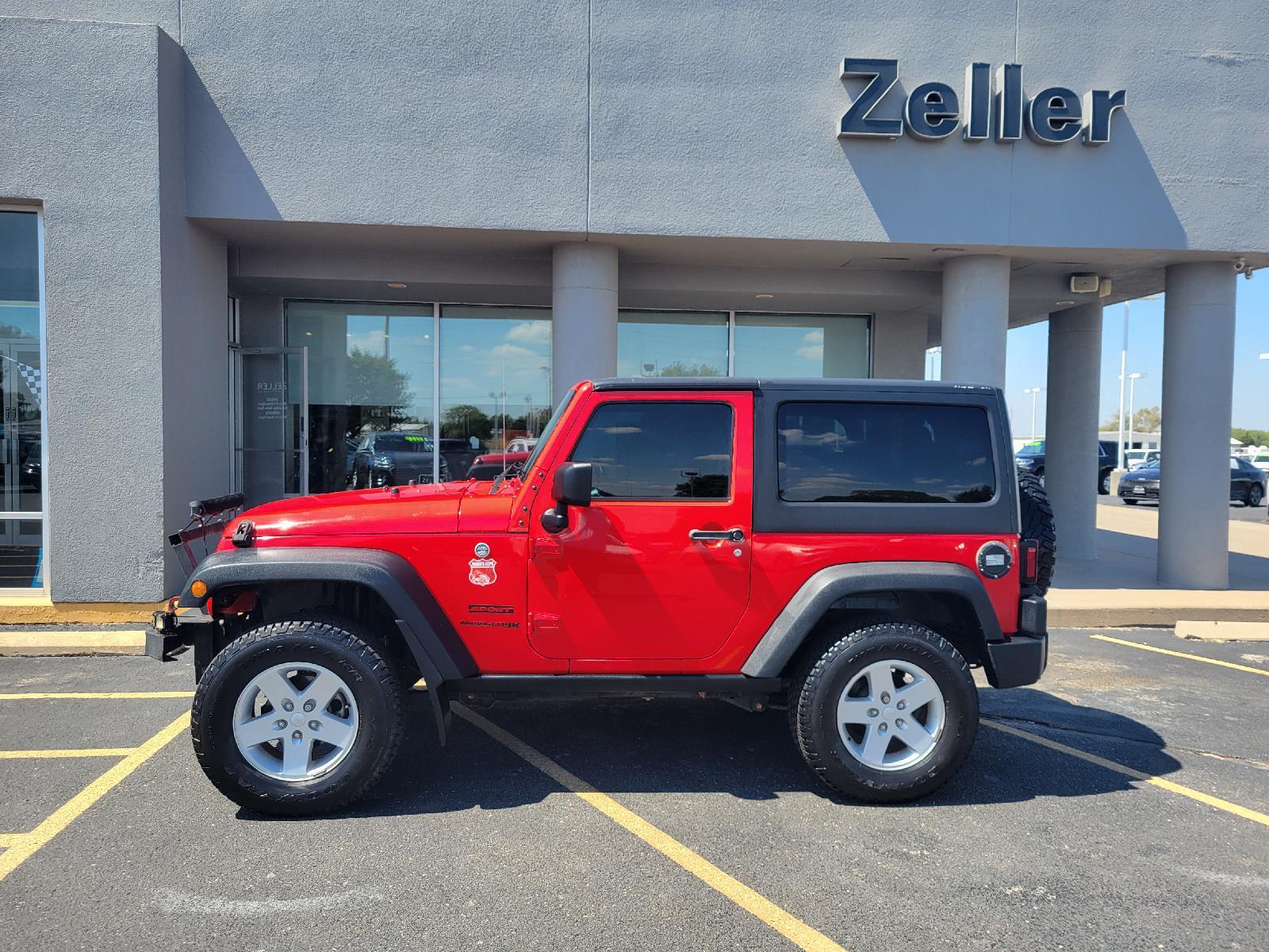 Used 2018 Jeep Wrangler JK Sport S with VIN 1C4AJWAG6JL924443 for sale in Arkansas City, KS