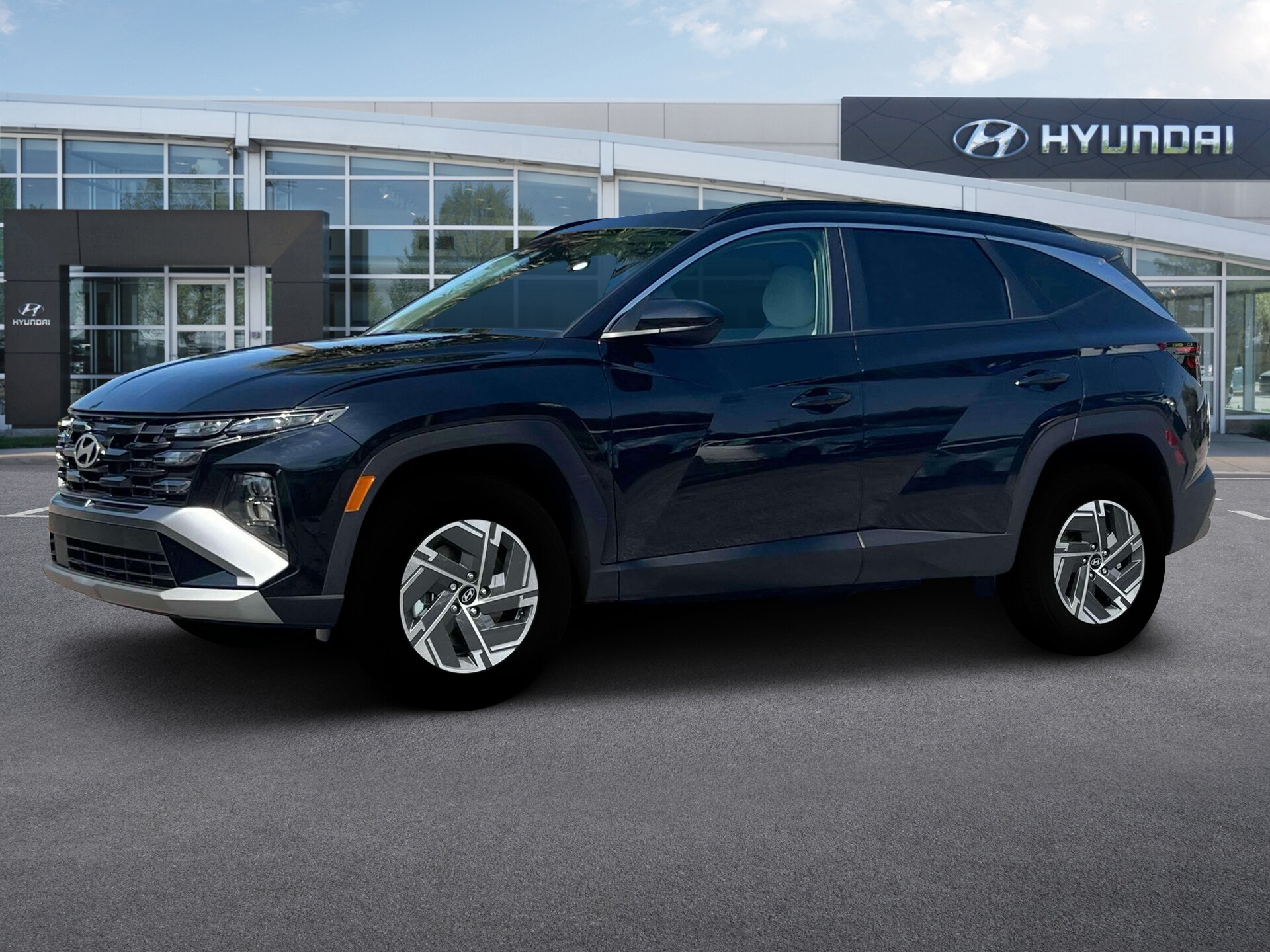 2025 Hyundai Tucson Hybrid Blue photo 2
