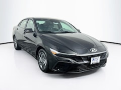 2026 Hyundai Elantra Hybrid Blue Sedan