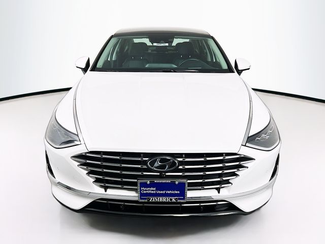 Certified 2021 Hyundai Sonata Hybrid Limited with VIN KMHL54JJXMA025769 for sale in Madison, WI