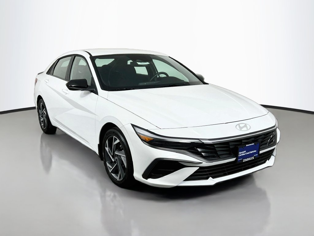 Certified 2025 Hyundai Elantra Hybrid SEL Sport Sedan
