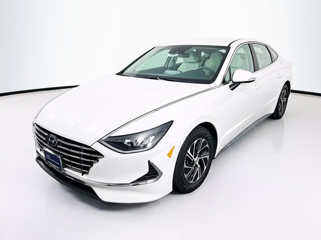 2021 Hyundai Sonata Hybrid Blue photo 3