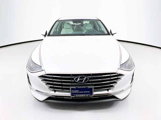 2021 Hyundai Sonata Hybrid Blue photo 2