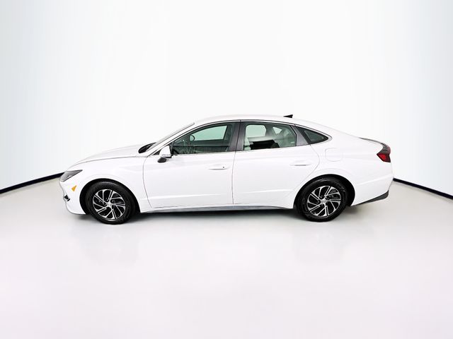 2021 Hyundai Sonata Hybrid Blue photo 4