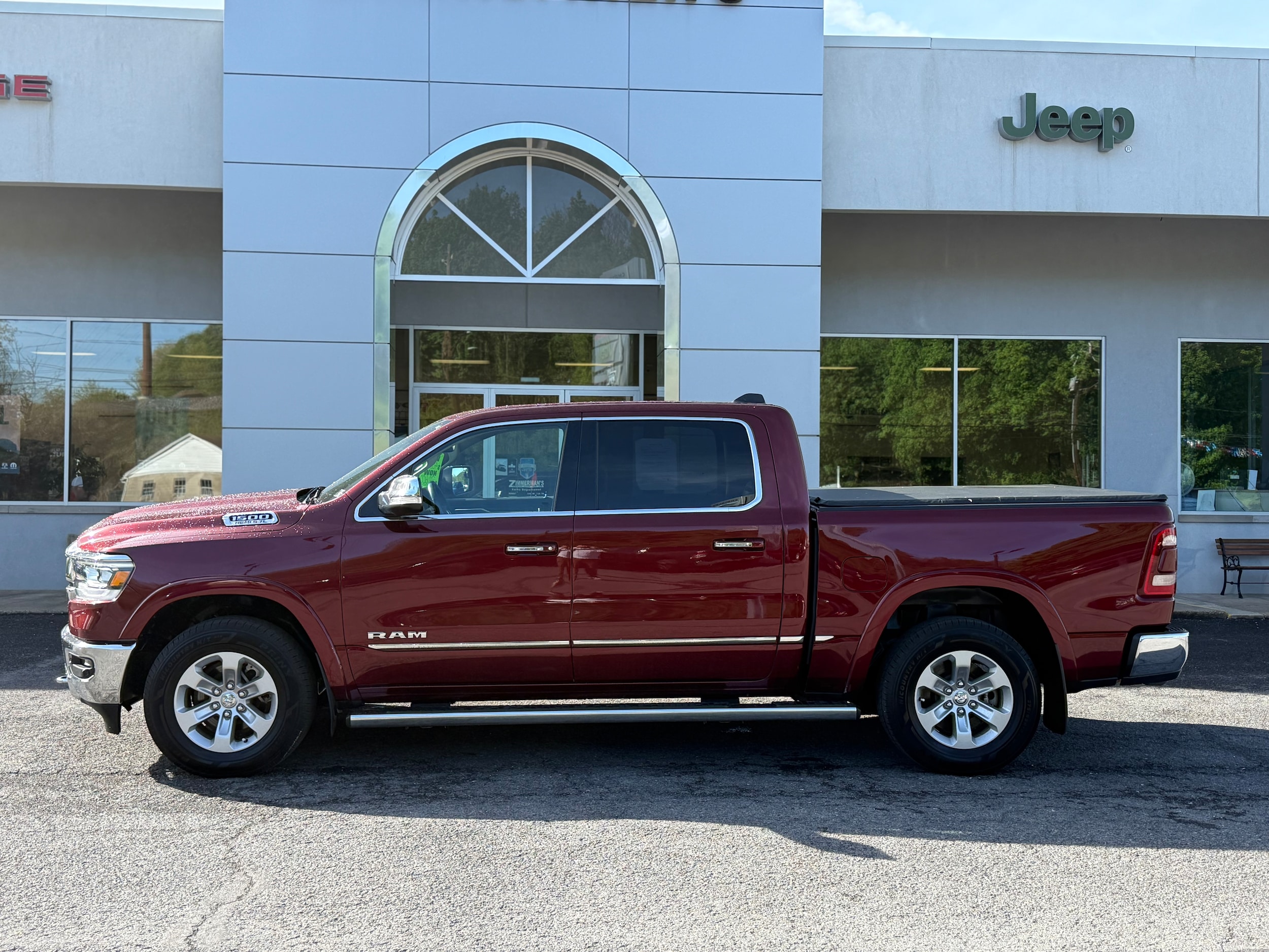 Certified 2021 RAM Ram 1500 Pickup Laramie with VIN 1C6SRFJT4MN666790 for sale in Sunbury, PA