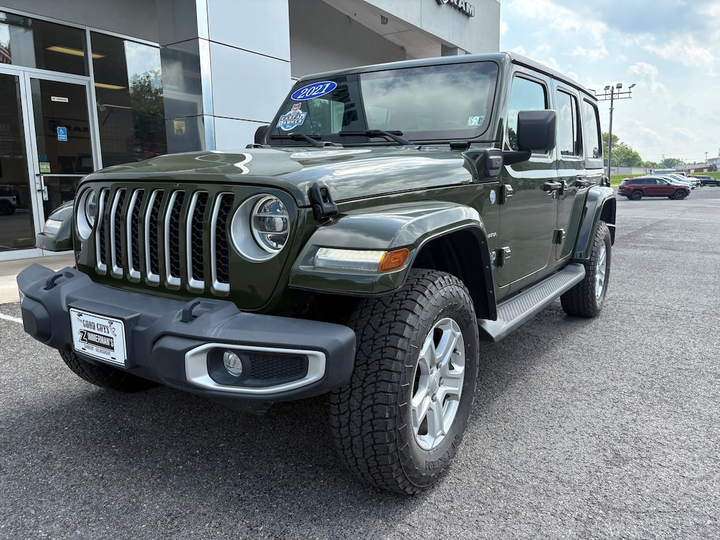 Certified 2021 Jeep Wrangler 4xe Sahara SUV