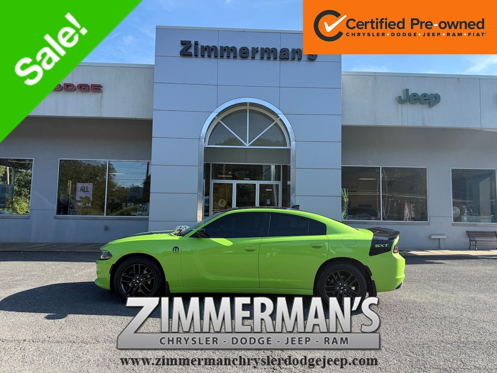 Certified 2019 Dodge Charger SXT Sedan