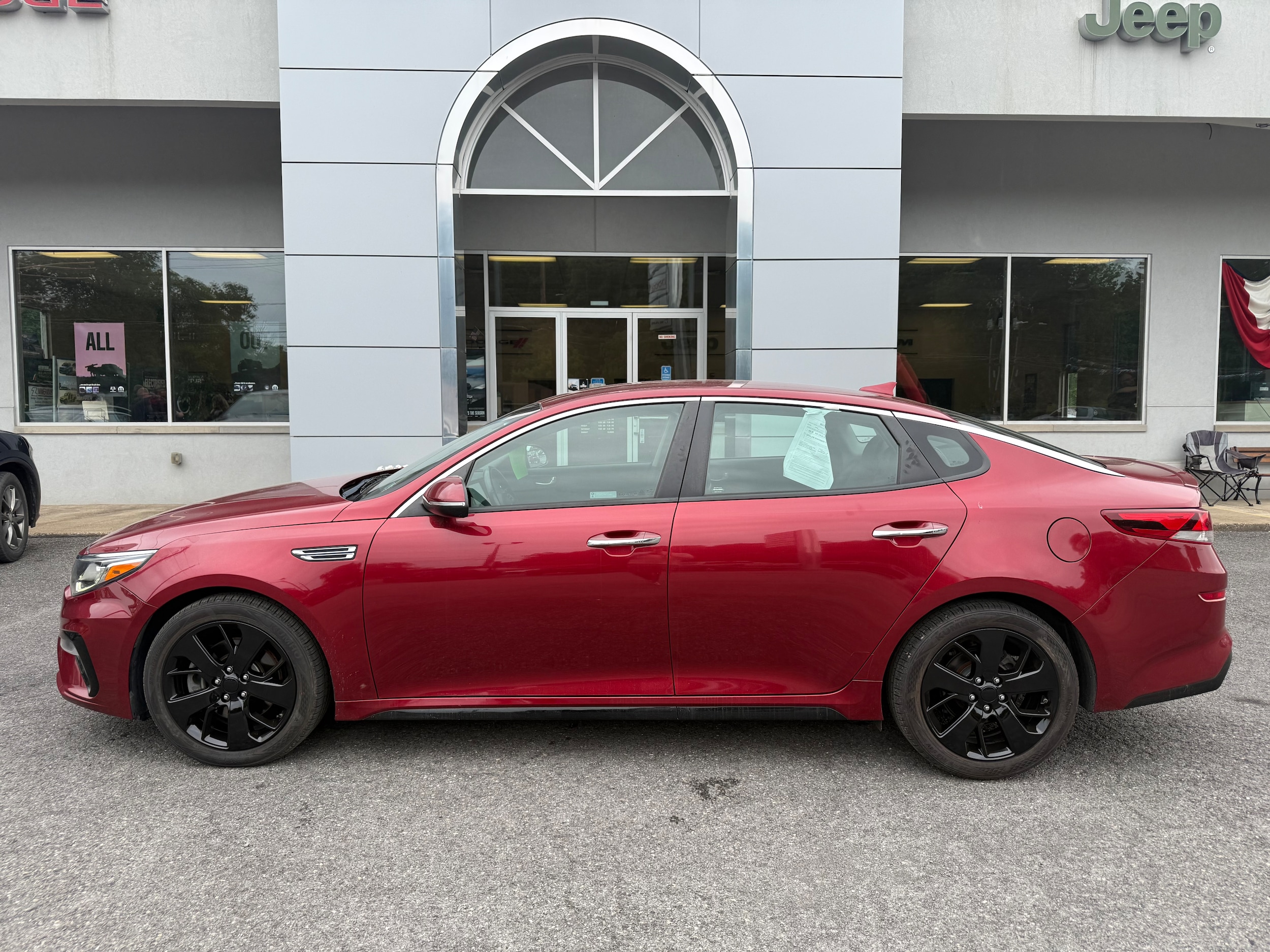 Used 2019 Kia Optima S with VIN 5XXGT4L37KG323160 for sale in Sunbury, PA