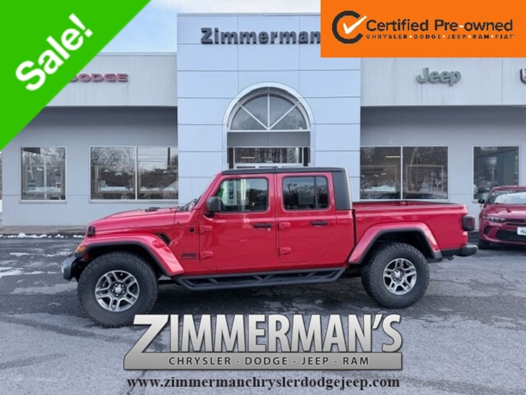 Certified 2020 Jeep Gladiator Sport Truck Crew Cab