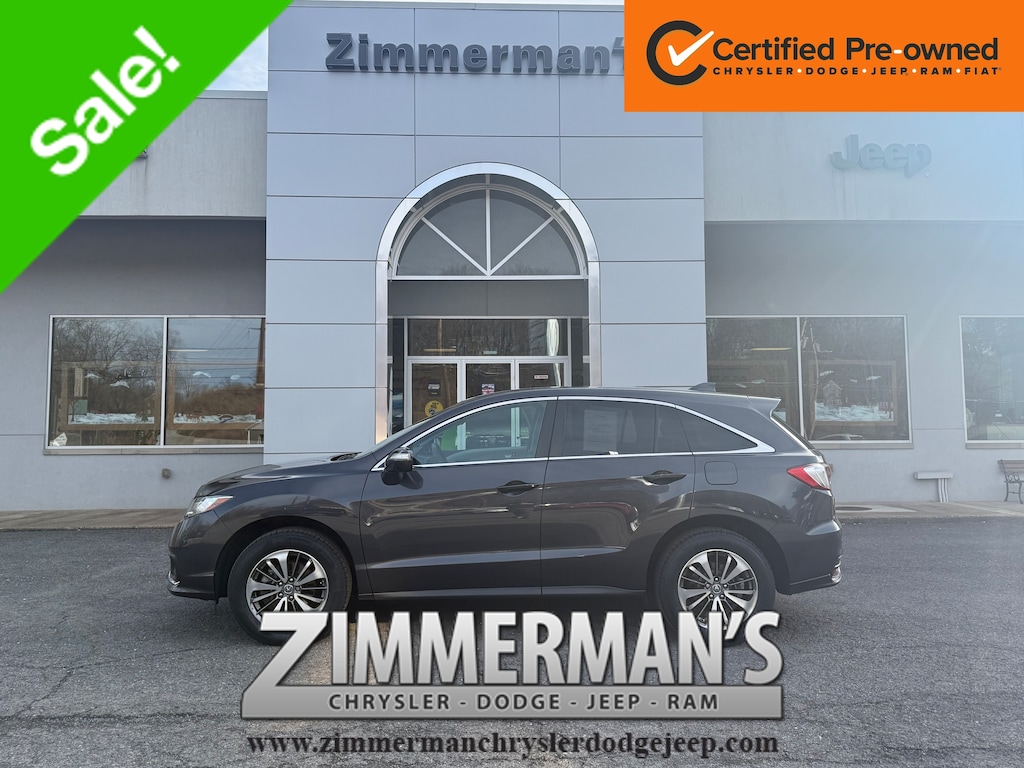 Certified 2016 Acura RDX Base w/Advance Package (A6) SUV