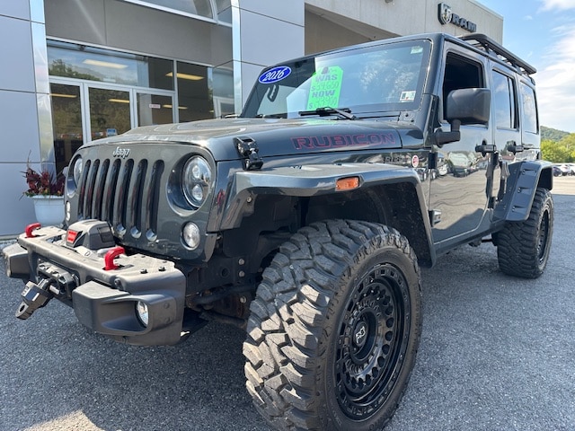 Certified 2016 Jeep Wrangler Unlimited Rubicon with VIN 1C4BJWFG5GL328892 for sale in Sunbury, PA