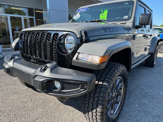 Certified 2021 Jeep Gladiator WILLYS with VIN 1C6HJTAG4ML614560 for sale in Sunbury, PA