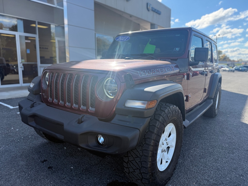 Certified 2021 Jeep Wrangler Unlimited Sport SUV