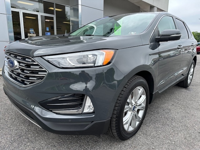 Used 2021 Ford Edge Titanium with VIN 2FMPK4K99MBA13762 for sale in Sunbury, PA