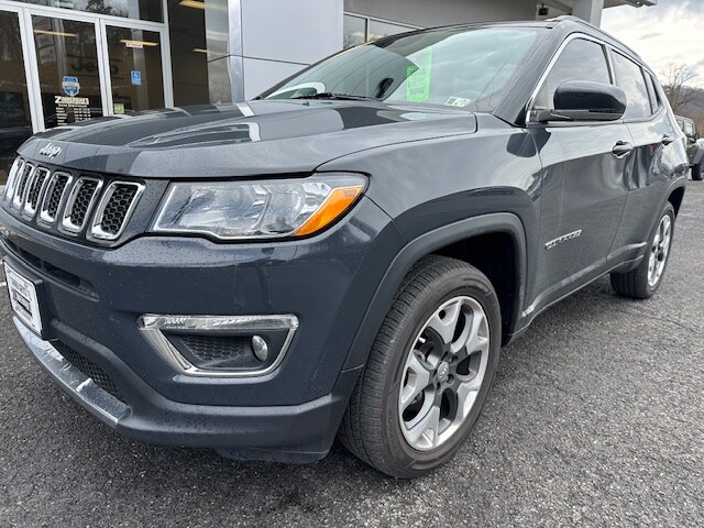 Certified 2018 Jeep Compass Limited with VIN 3C4NJDCB9JT415524 for sale in Sunbury, PA