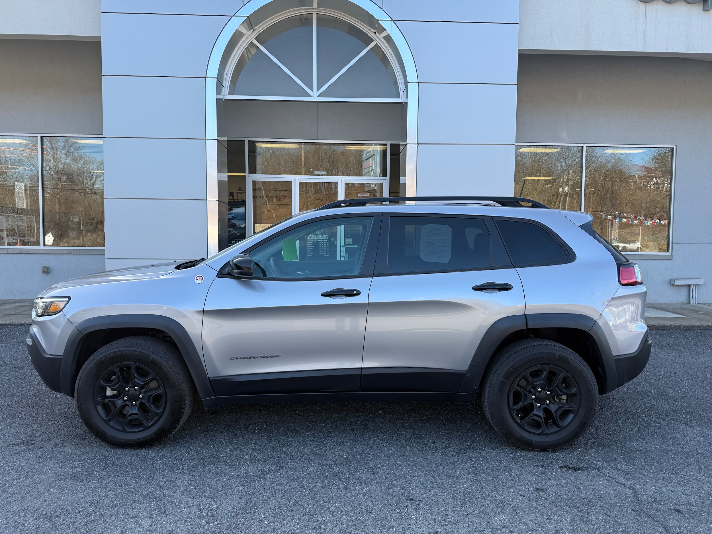 Certified 2022 Jeep Cherokee Trailhawk with VIN 1C4PJMBX1ND513254 for sale in Sunbury, PA