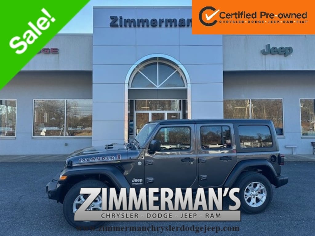 Certified 2021 Jeep Wrangler Unlimited Sport SUV