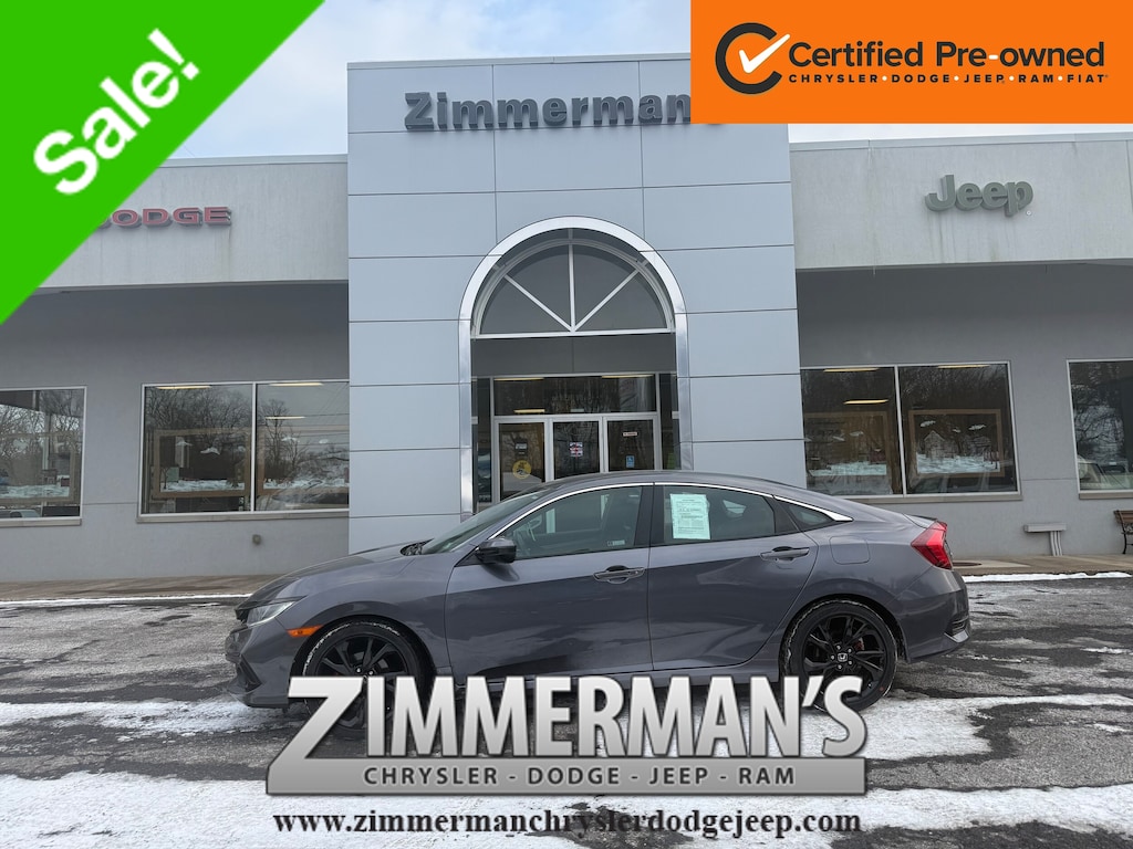 Certified 2020 Honda Civic Sport Sedan