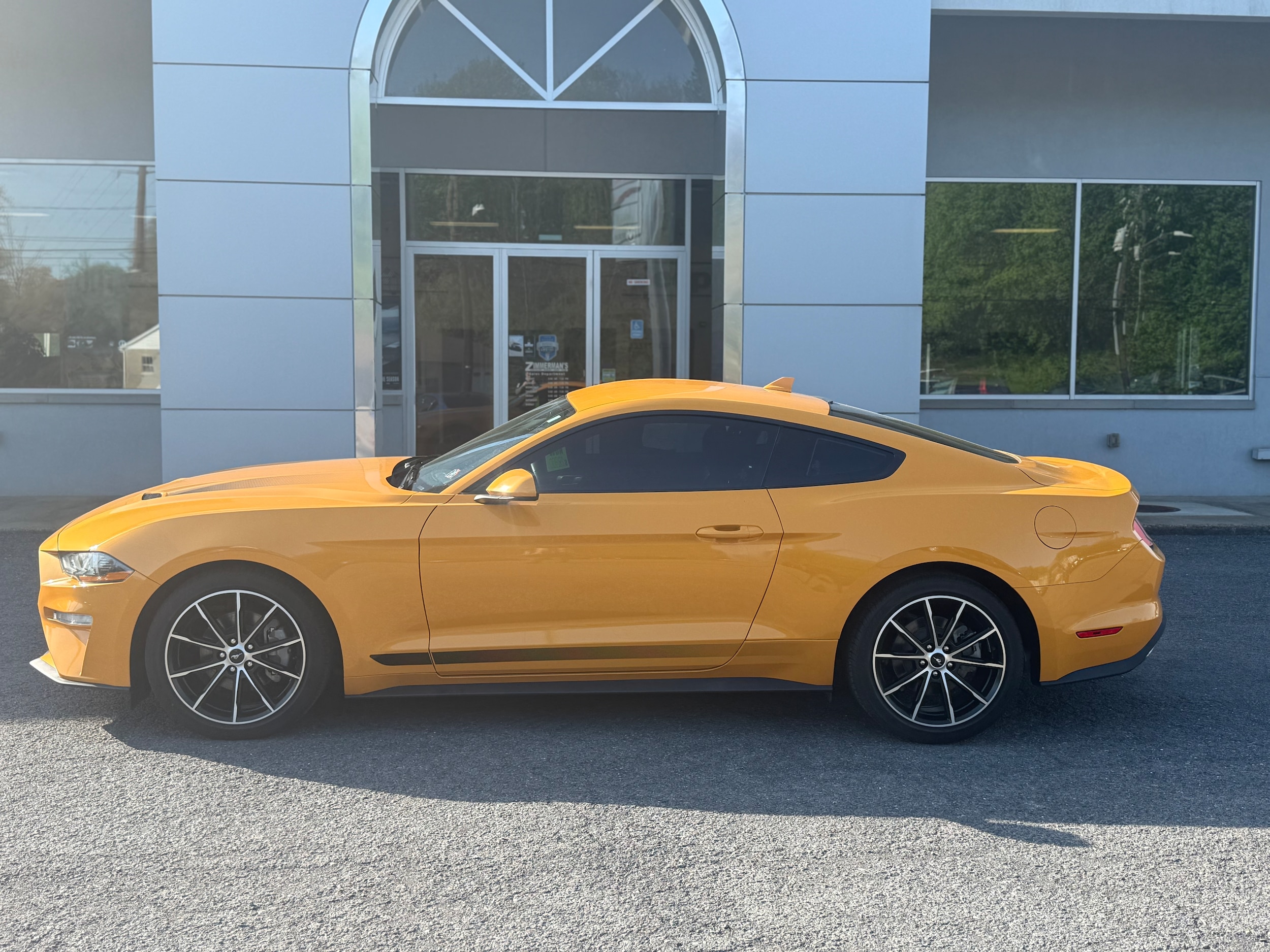 Used 2022 Ford Mustang EcoBoost with VIN 1FA6P8TH1N5134800 for sale in Sunbury, PA