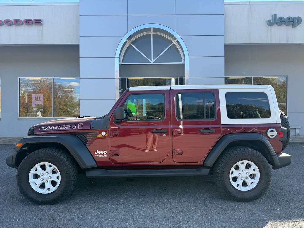 Certified 2021 Jeep Wrangler Unlimited Sport SUV