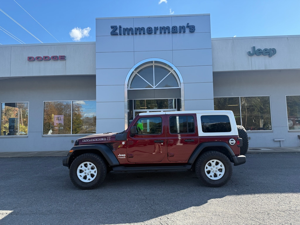 Certified 2021 Jeep Wrangler Unlimited Sport SUV