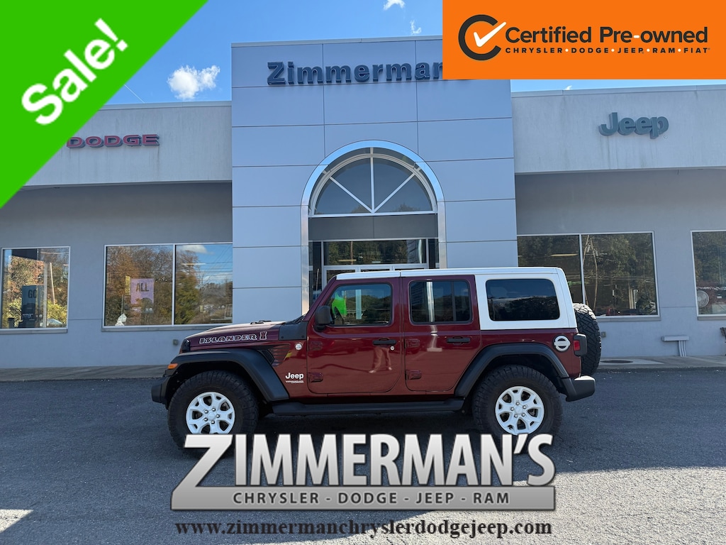 Certified 2021 Jeep Wrangler Unlimited Sport SUV